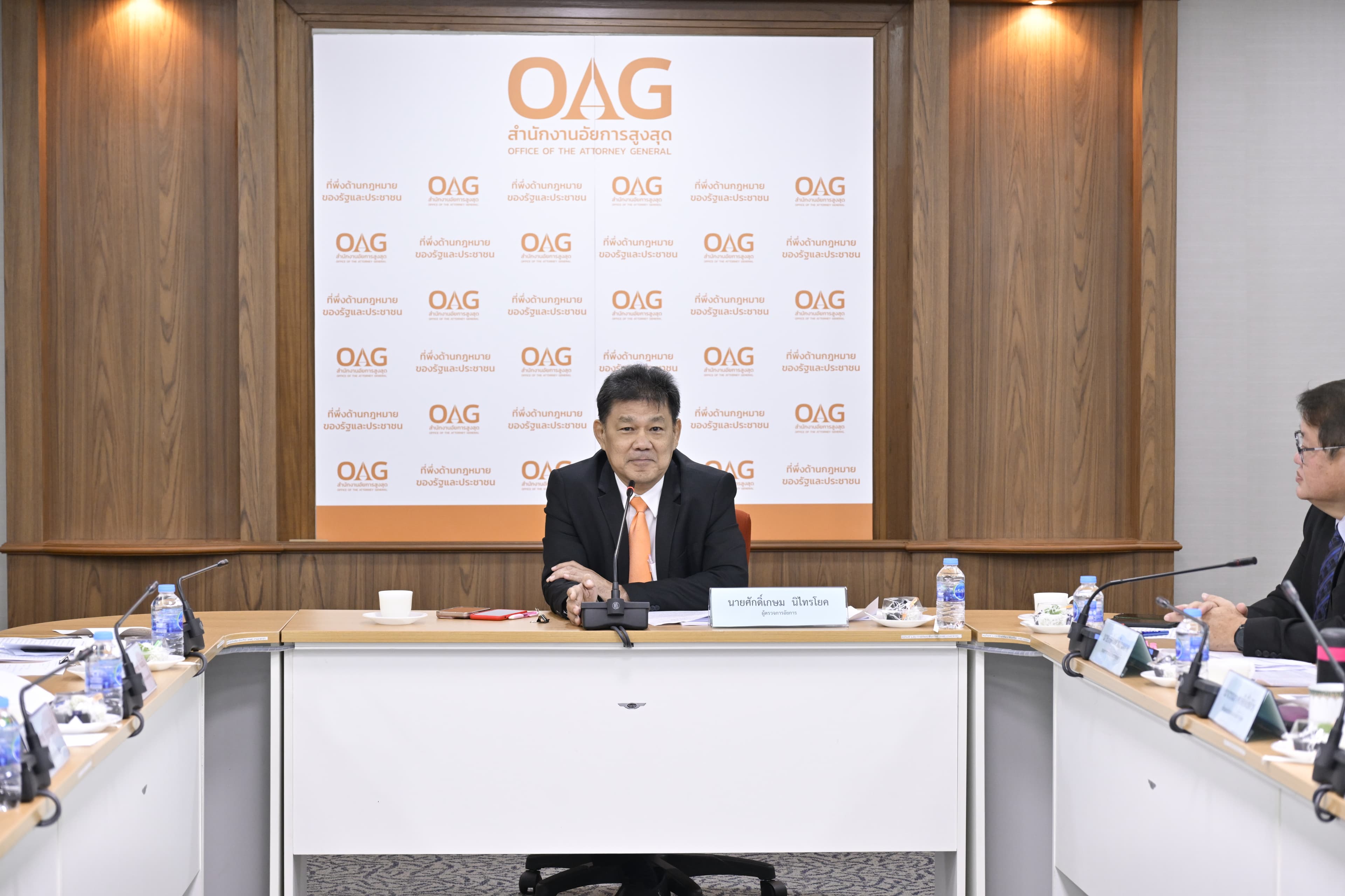 ศักดิ์เกษม นิไทรโยค ผู้ตรวจการอัยการ และโฆษกสำนักงานอัยการสูงสุด