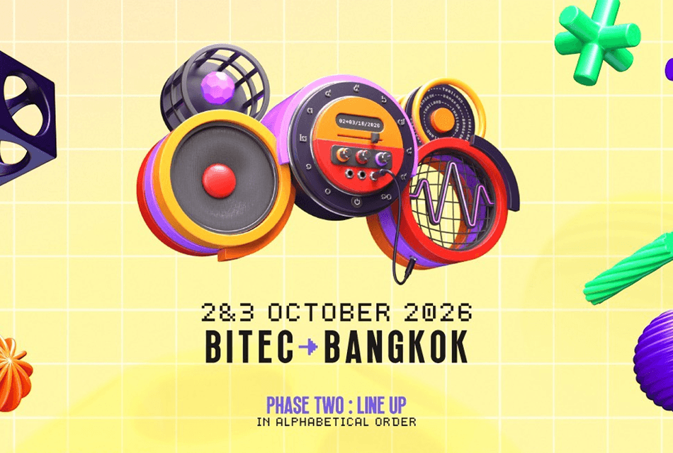 808 Festival 2026 ปล่อยไลน์อัปเพิ่ม เดือดกว่าเดิม!  เสริมทัพ 7 ดีเจดังตัวแรงระดับโลก