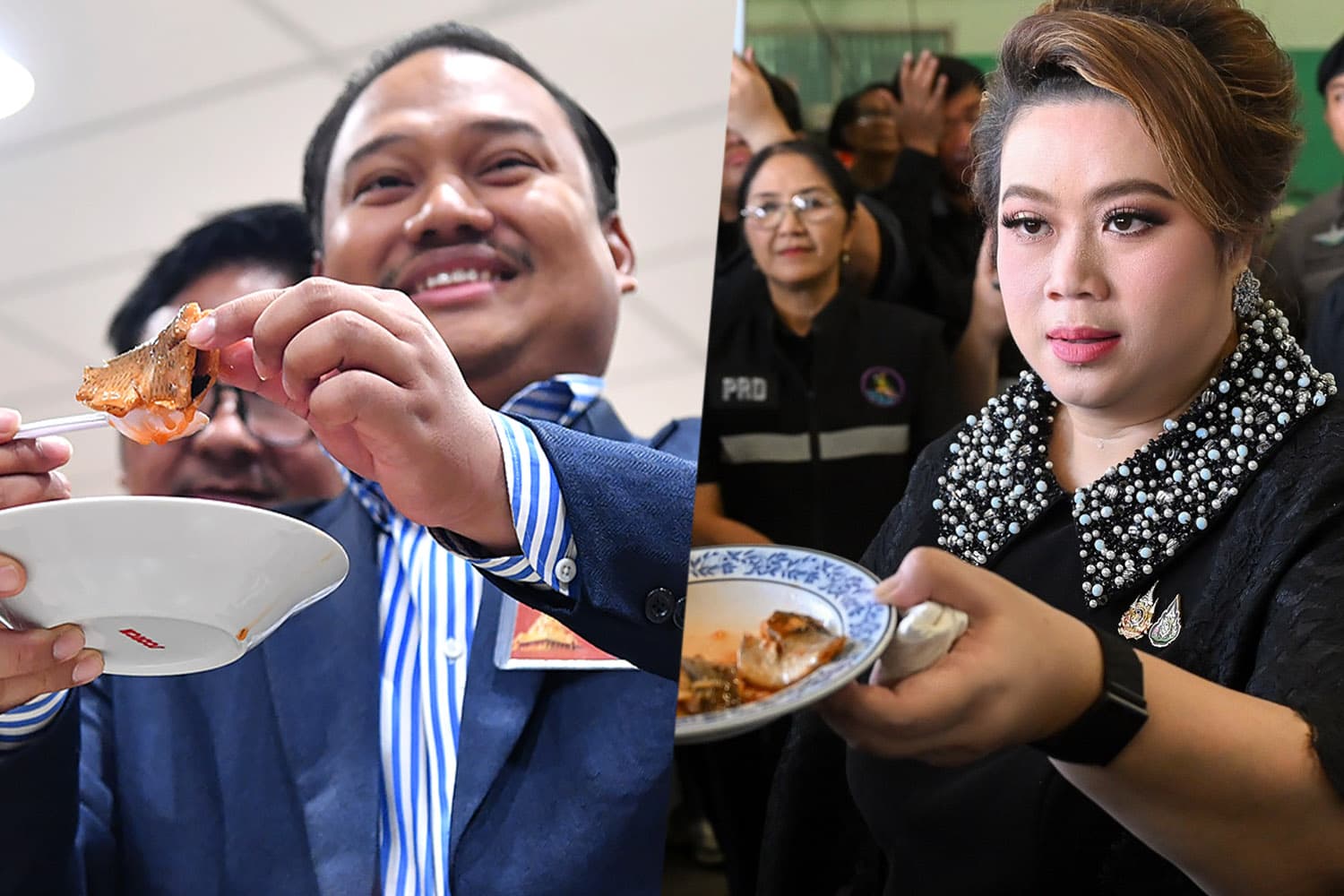 ปลากระป๋องไม่ตรงปก! 'ณัฐชา' เทโชว์-'ศุภมาส' ลงตรวจ