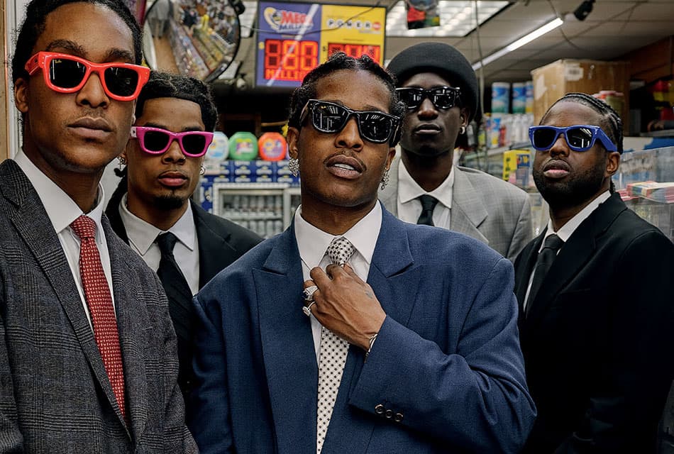 A$AP Rocky x Ray-Ban เปิดตัว Wayfarer Puffer แว่นกันแดดสีสันสุดจี๊ด