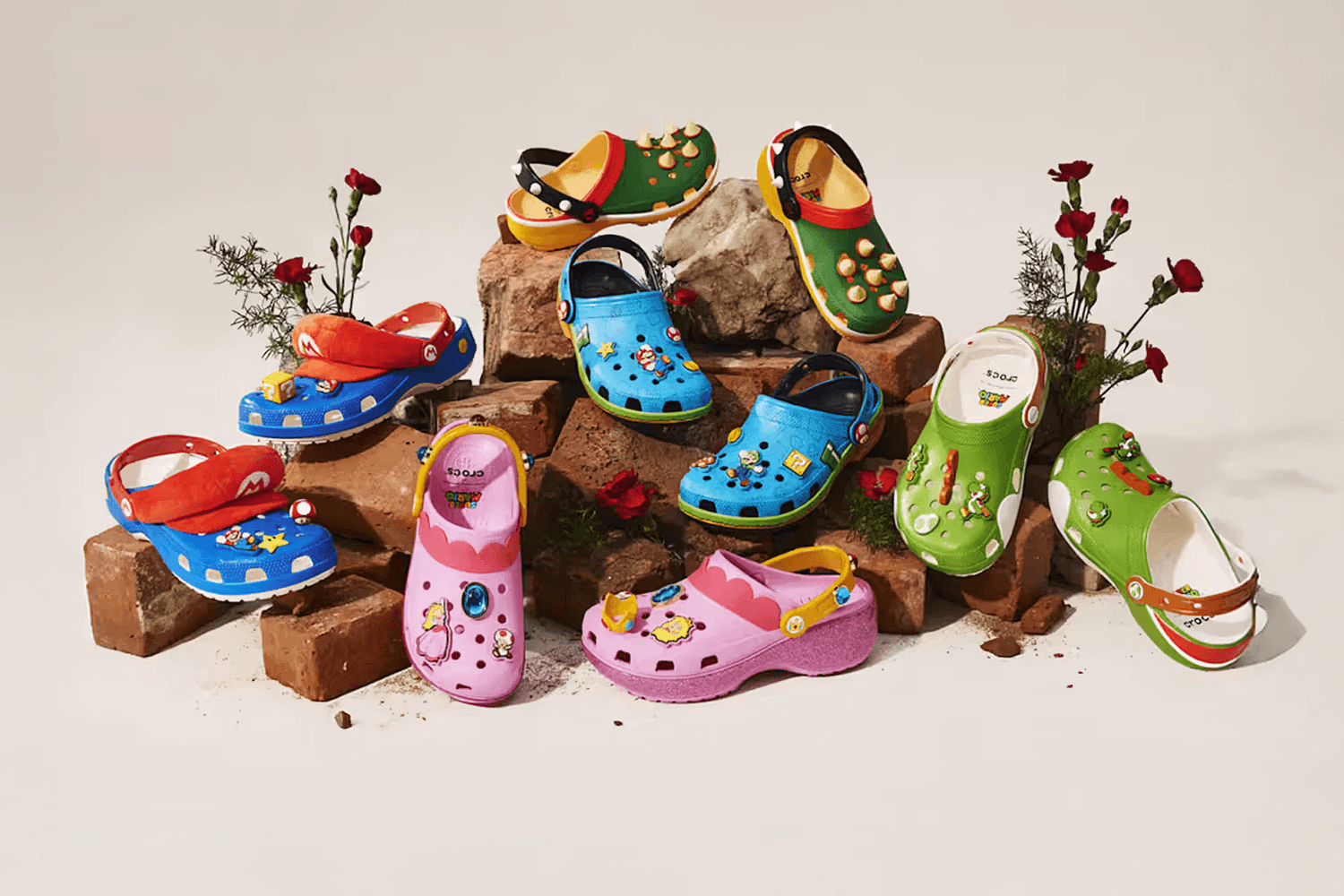 ใส่ Crocs ไปกระโดดชนเห็ด! Crocs x Super Mario Bros. คอลแลบฯ สุดน่ารักจากลุงหนวด