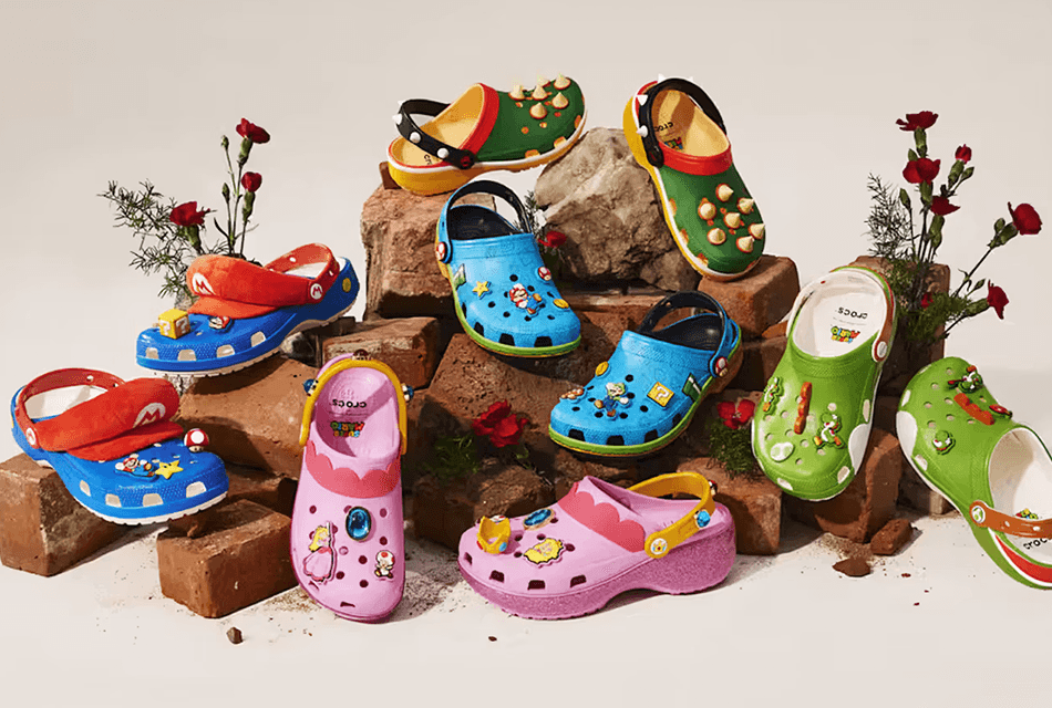 ใส่ Crocs ไปกระโดดชนเห็ด! Crocs x Super Mario Bros. คอลแลบฯ สุดน่ารักจากลุงหนวด