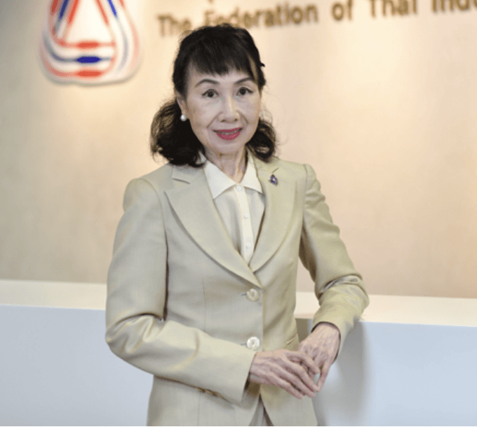 พิมพ์ใจ ลี้อิสระนุกูล จากกลุ่มสิทธิผล และรองประธาน ส.อ.ท. จะลงชิงประธานฯในปีนี้ และอาจจะเป็นประธานฯผู้หญิงคนแรกของสภาอุตฯ