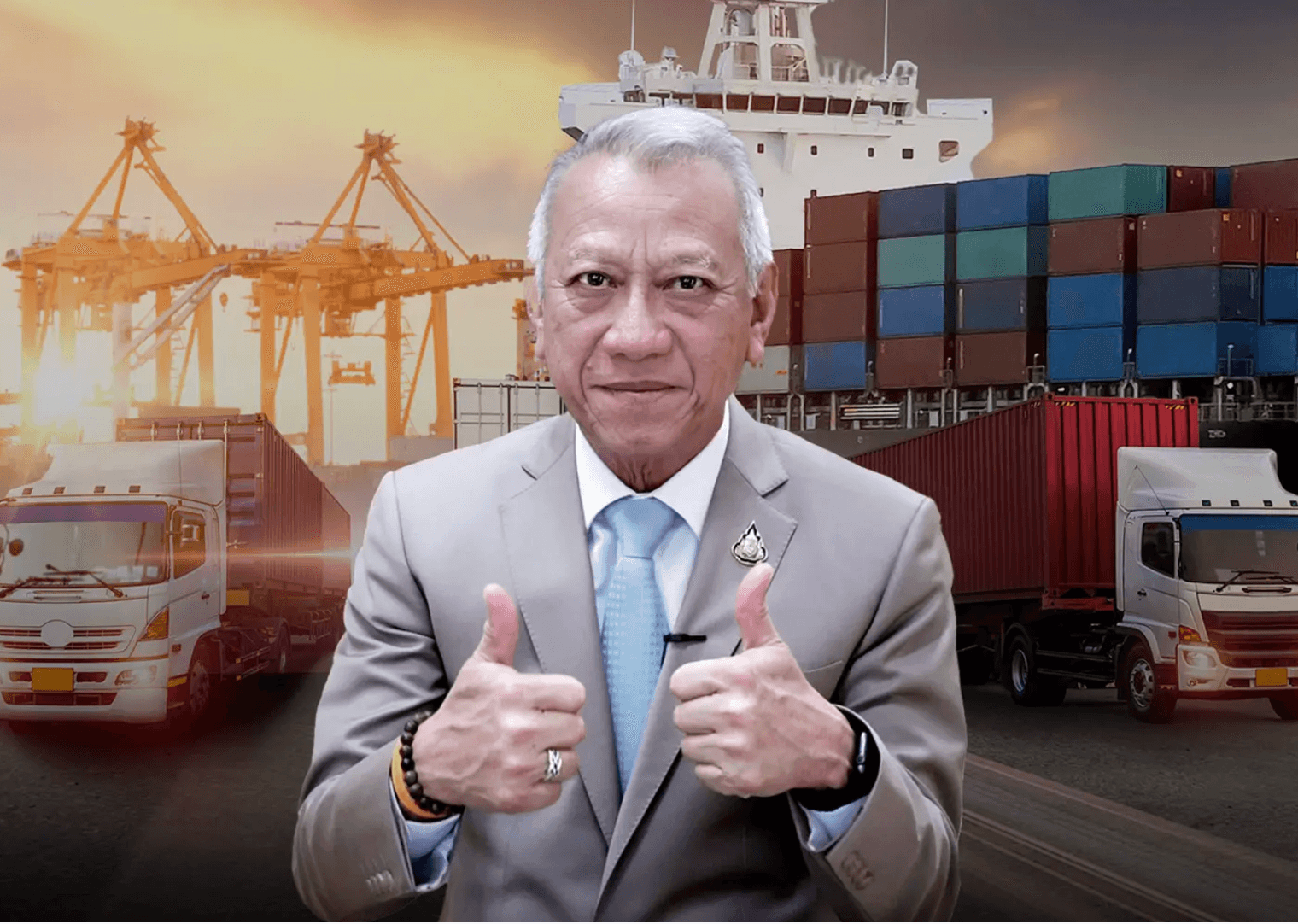 พิพัฒน์ รัชกิจประการ รองนายกฯและรมว.คมนาคม  กำลังปลุกผีโครงการแลนด์บริดจ์อีกครั้ง  ไม่กลัวซ้ำรอยอดีตนายกฯเศรษฐา ทวีสิน