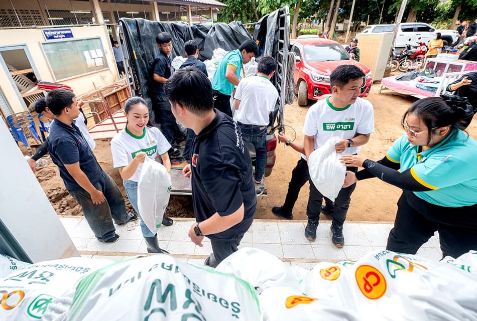 ซีพีเร่งฟื้นน่าน ส่ง 3,050 ถุง 64,126 มื้อ ผนึกภาคีช่วยผู้ประสบภัย