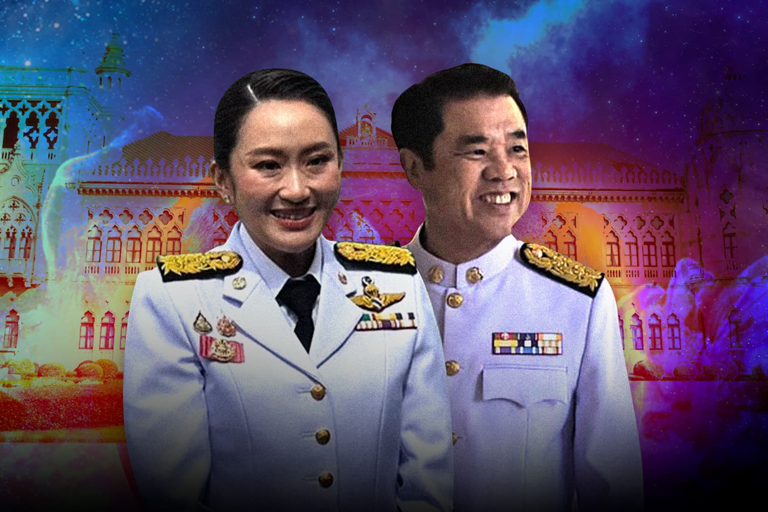 ‘สุริยะ’ ลุยไฟ นำ ‘อิ๊งค์’ ถวายสัตย์