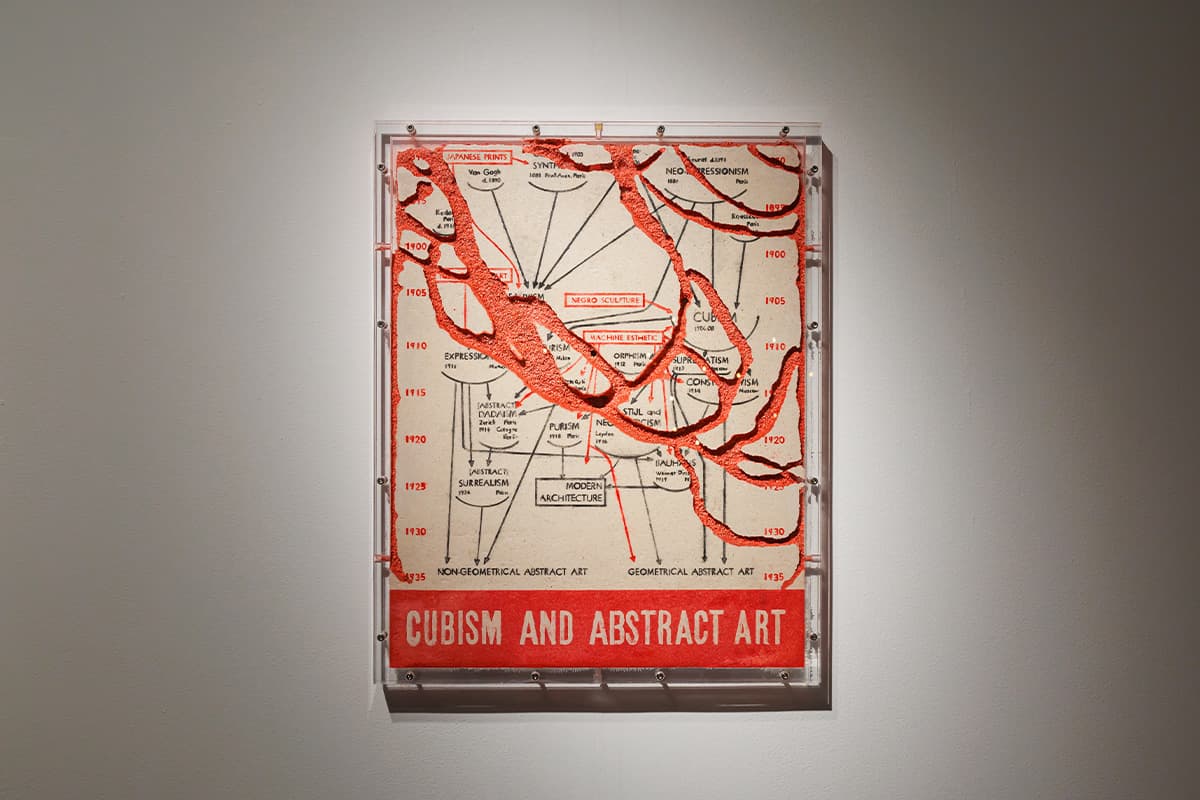 Yukinori Yanagi, Cubism and Abstract Art, 2012 เอื้อเฟื้อภาพโดย ดิบ บางกอก