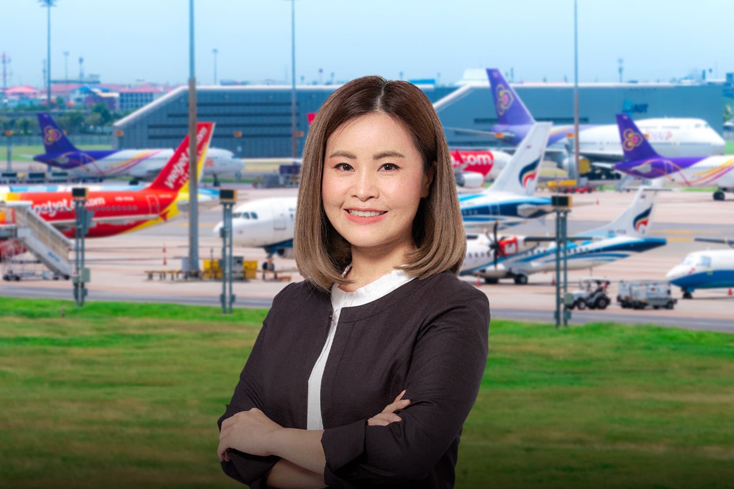 AOT เปิดยุคใหม่ ‘ปวีณา’ ผู้อำนวยการใหญ่หญิงคนแรก นำทัพสู่ Aviation Hub
