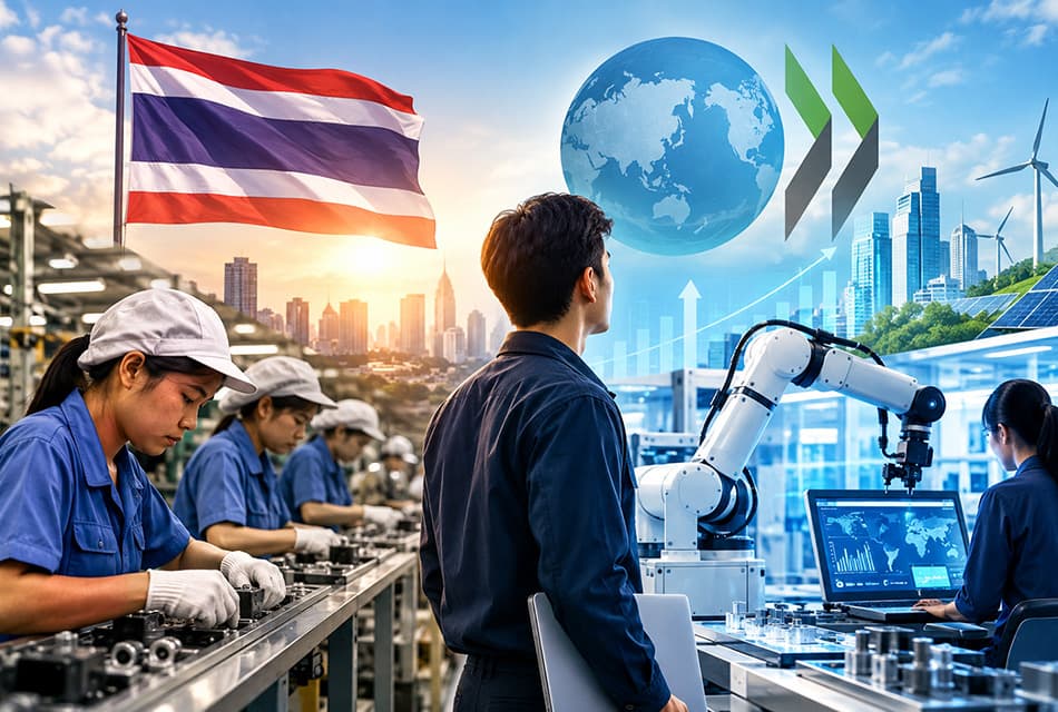 แลกตั๋ว OECD ไทยต้องทิ้ง 'แรงงานราคาถูก' สู่เศรษฐกิจรายได้สูง
