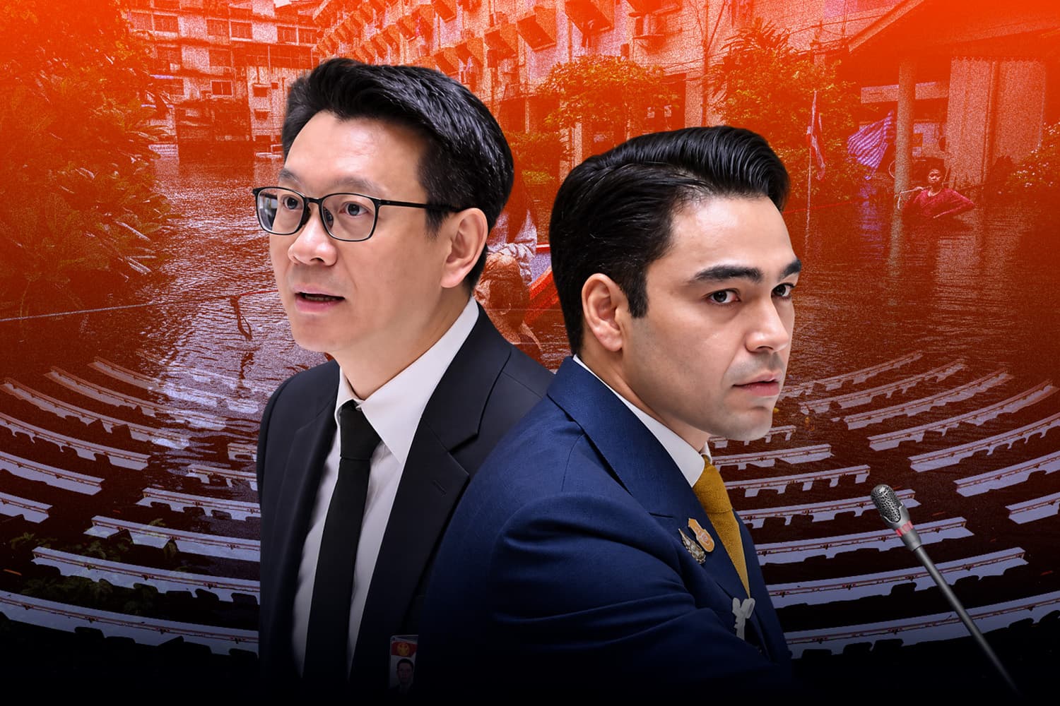 ‘วีระยุทธ’ จี้ปมน้ำท่วม ซัด ไป ‘บ้านเนวิน’ ครึ่งวัน แต่ถ่ายรูปลุยน้ำ 30 นาที