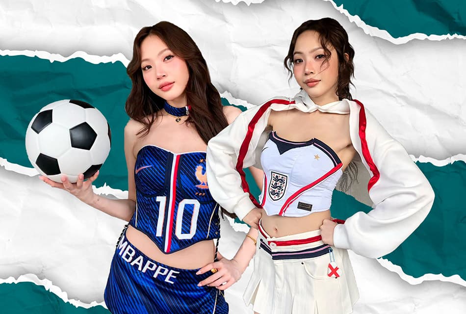 ตัดเสื้อฟุตบอลเป็นแฟชั่น สร้างไอเดียใหม่หรือทำคุณค่าของเสื้อลดลง? เมื่อผลการแข่งขันถูกทำนายผ่านการตัดชุดของ ‘ซ้อก้าด’