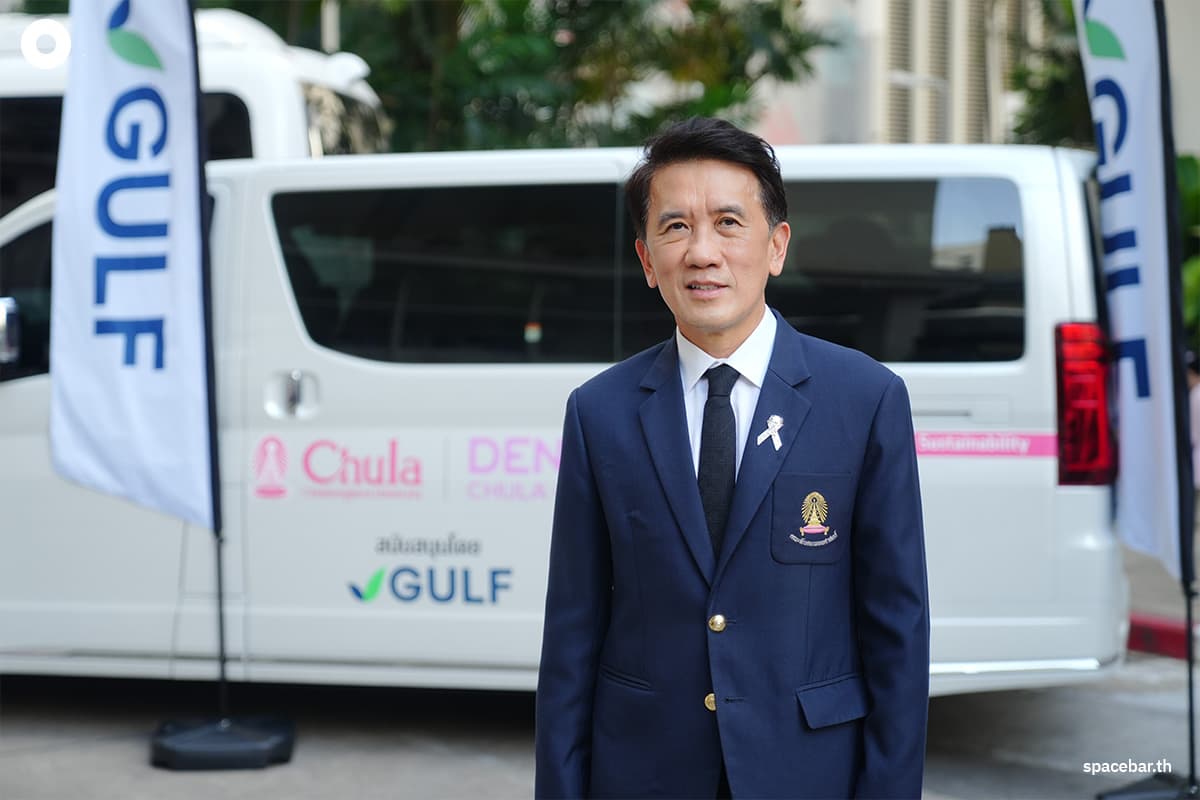 ศ.ทพ.ดร.พรชัย จันศิษย์ยานนท์ คณบดีคณะทันตแพทยศาสตร์ จุฬาฯ