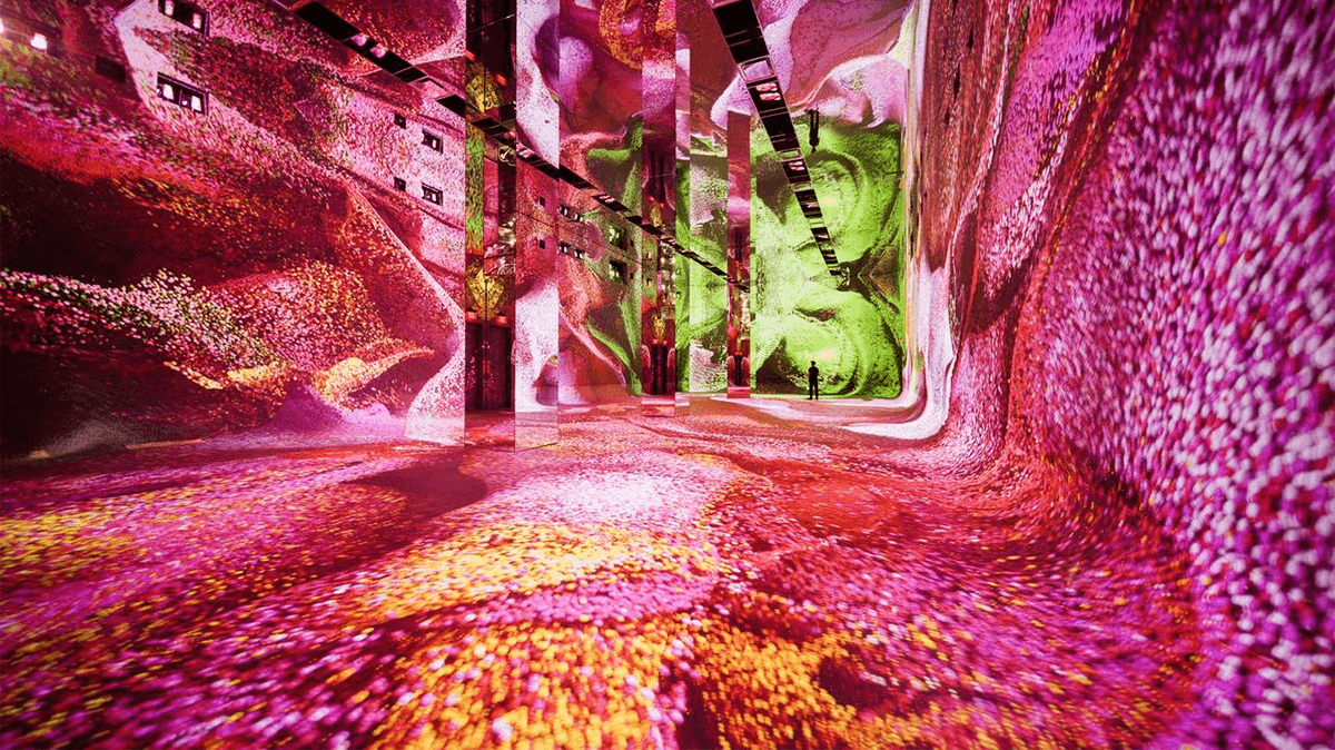Installation view of Machine Dreams: Rainforest, DATALAND, Los Angeles, CA, June 20, 2026 – January 31, 2027. © 2026 Refik Anadol Studio on behalf of DATALAND. Photo: Refik Anadol Studi  