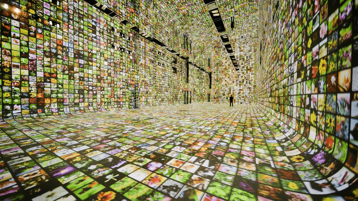 Installation view of Machine Dreams: Rainforest, DATALAND, Los Angeles, CA, June 20, 2026 – January 31, 2027. © 2026 Refik Anadol Studio on behalf of DATALAND. Photo: Refik Anadol Studio