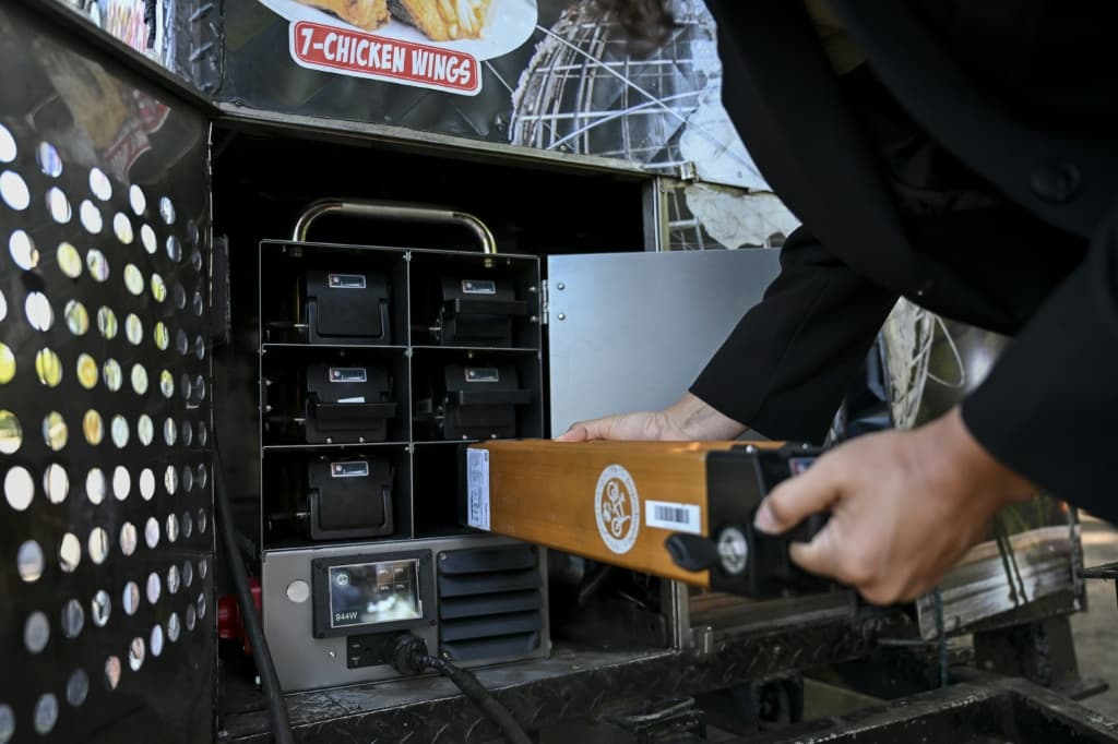 Batteries have replaced petrol generators as part of the New York pilot program