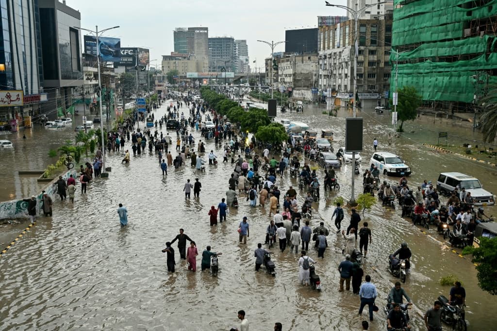 ปากีสถานเผชิญมรสุมร้ายแรง เผยความล้มเหลวในการป้องกันน้ำท่วม