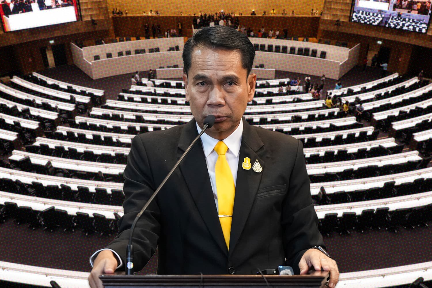 ตัวจริงยังอยู่! ‘สุทิน’ ถามมีความจำเป็นอะไรถึงคิด ‘นายกฯ ชั่วคราว’