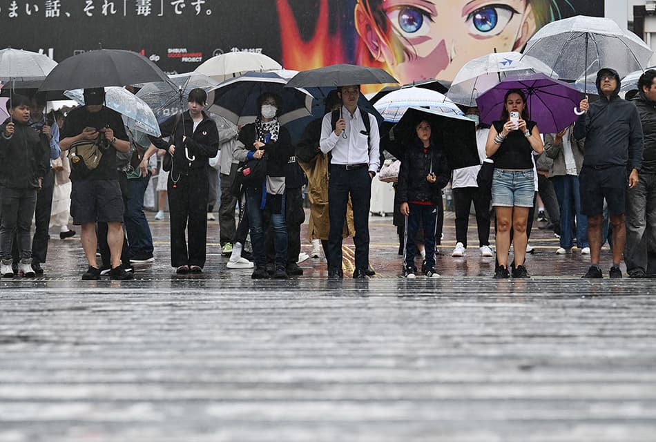 ทุบสถิติรอบ 140 ปี! โตเกียวเจอฝนตกมาราธอน 34 วันรวด-ไร้แสงแดดนาน 14 วัน