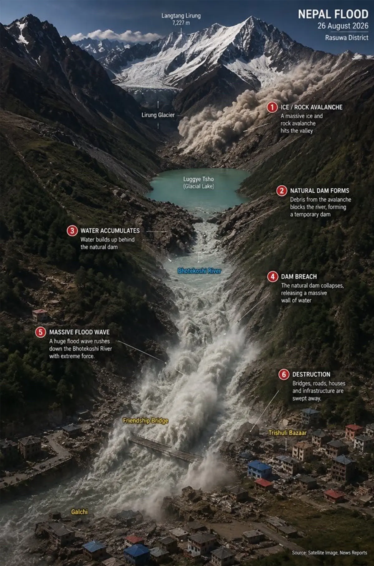 (Photo by Satellite Image, News Reports) 