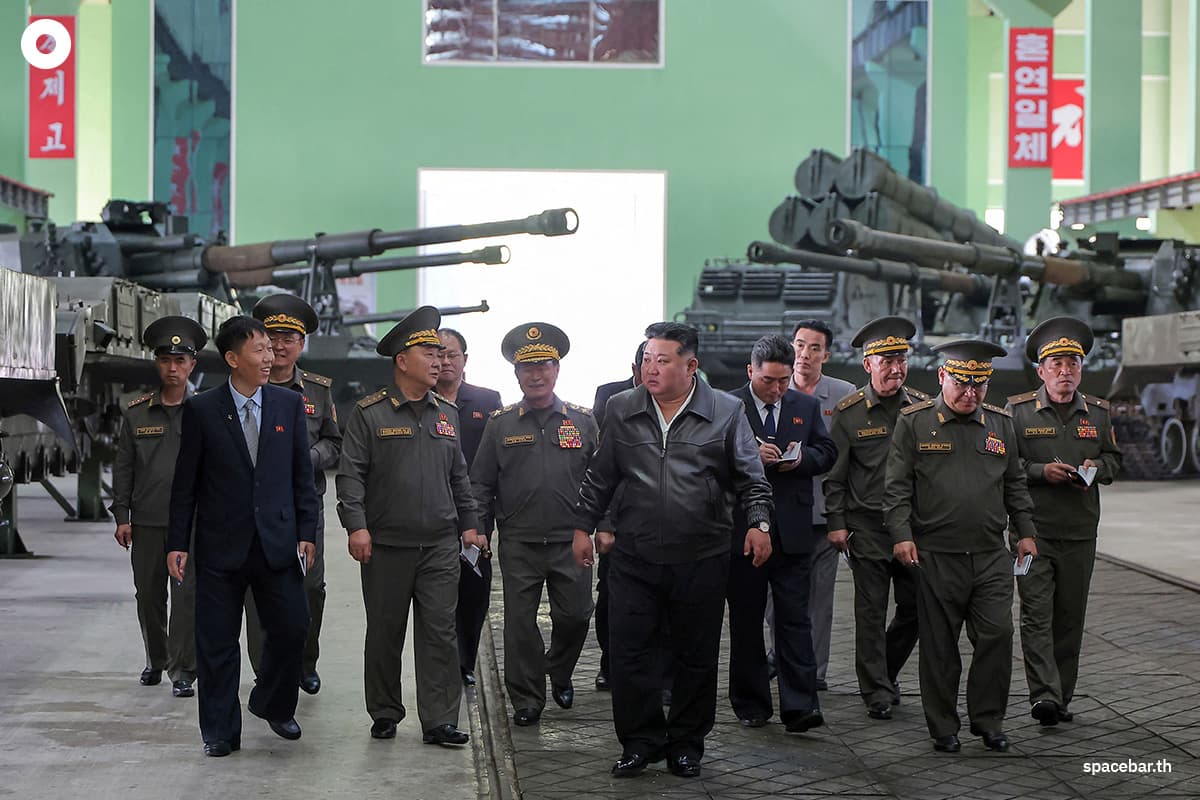 (Photo by STR / KCNA VIA KNS / AFP) 