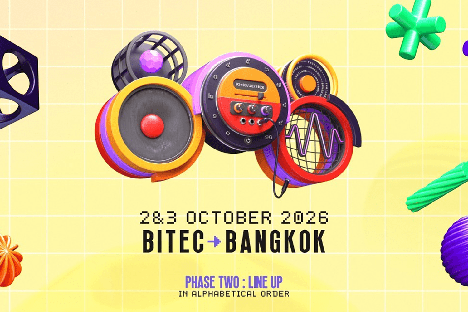 808 Festival 2026 ปล่อยไลน์อัปเพิ่ม เดือดกว่าเดิม! เสริมทัพ 7 ดีเจดังตัวแรงระดับโลก