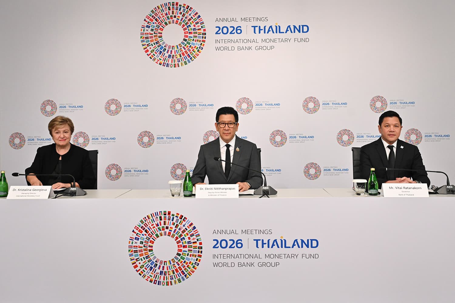 ไทยพร้อมเป็นเจ้าภาพ "โอลิมปิกการเงิน" IMF-World Bank 2026 ครั้งที่ 2 ในรอบ 35 ปี ภายใต้แนวคิด "Thailand's New Horizons"