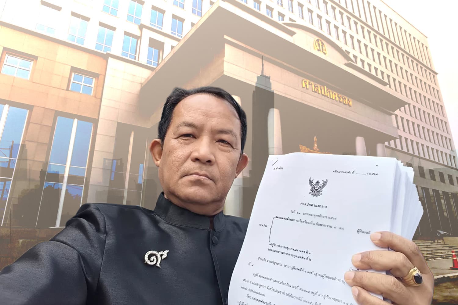 คนกรุงฯลุยฟ้อง ‘ผู้ว่าฯชัชชาติ’ ฐานละเลยหน้าที่ปล่อย กทม.จมฝุ่นพิษ