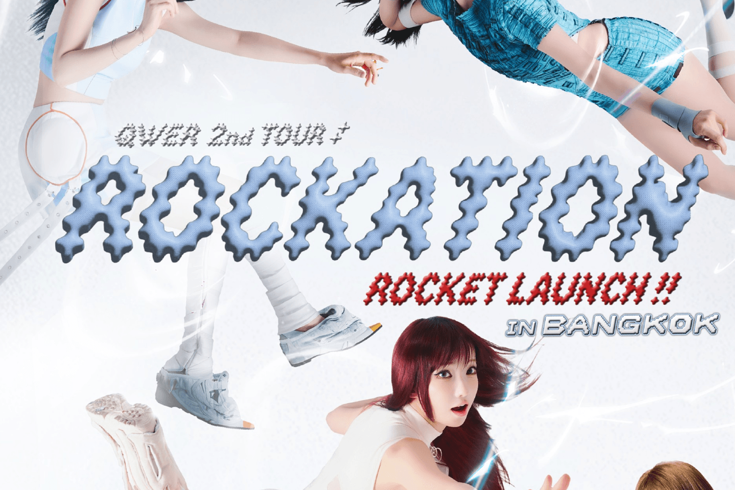 QWER เตรียมปล่อยจรวดความสนุก! ใน “QWER 2nd TOUR <ROCKATION : ROCKET LAUNCH!!> IN BANGKOK” 14 พ.ย. นี้