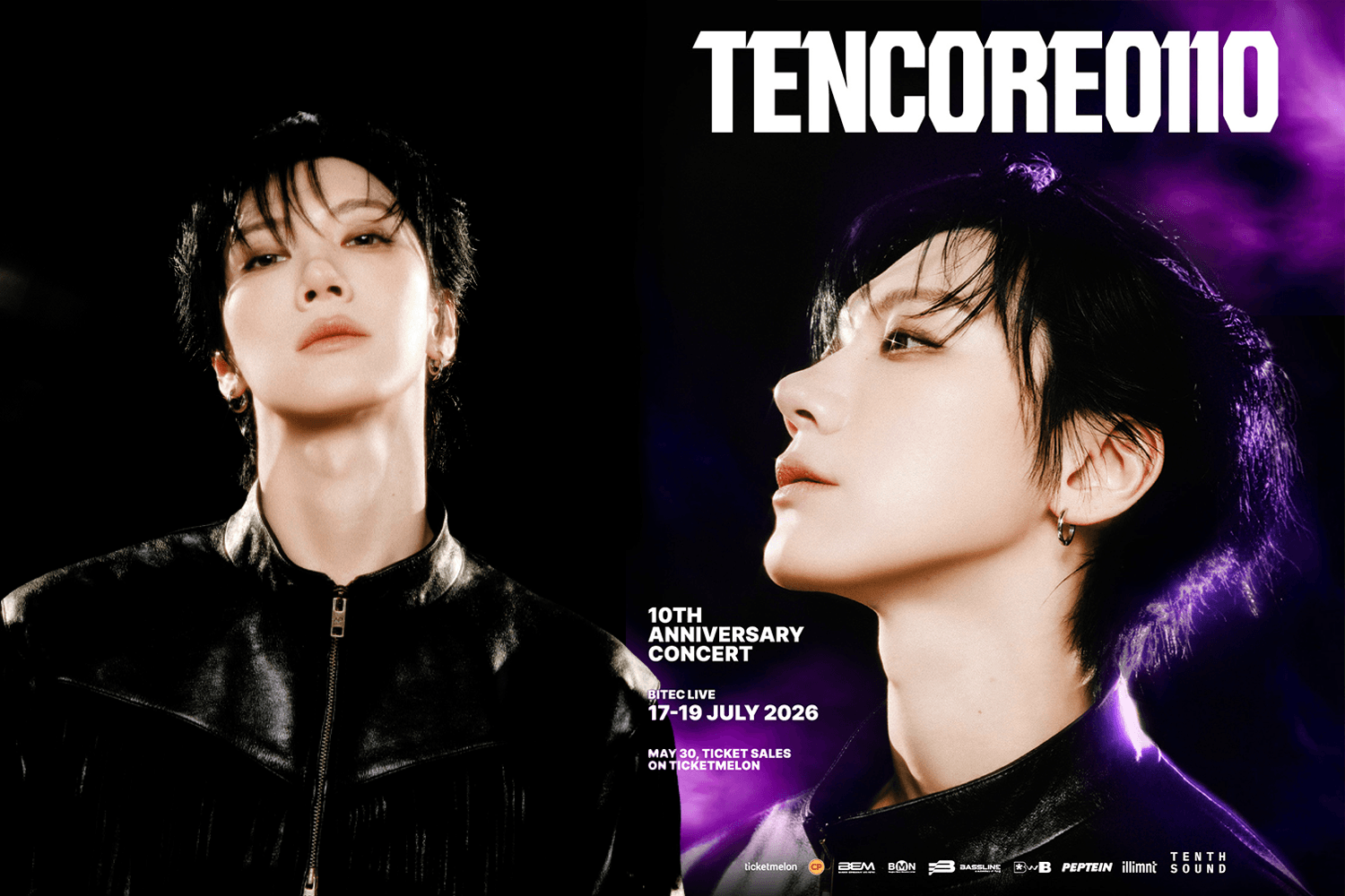 “TEN:CORE0110” ก้าวใหม่ครั้งสำคัญของ “เตนล์ ชิตพล ลี้ชัยพรกุล” กับคอนเสิร์ตเดี่ยวเต็มรูปแบบ ฉลองครบรอบ 10 ปี บนเส้นทางศิลปิน