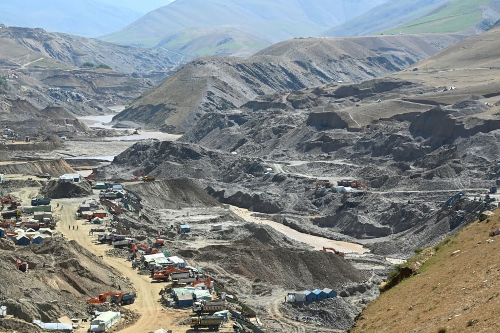 เหมืองทองคำในหุบเขา Gulak-Dara พื้นที่ Shiwa จังหวัด Badakhshan ทางตะวันออกเฉียงเหนือของอัฟกานิสถาน