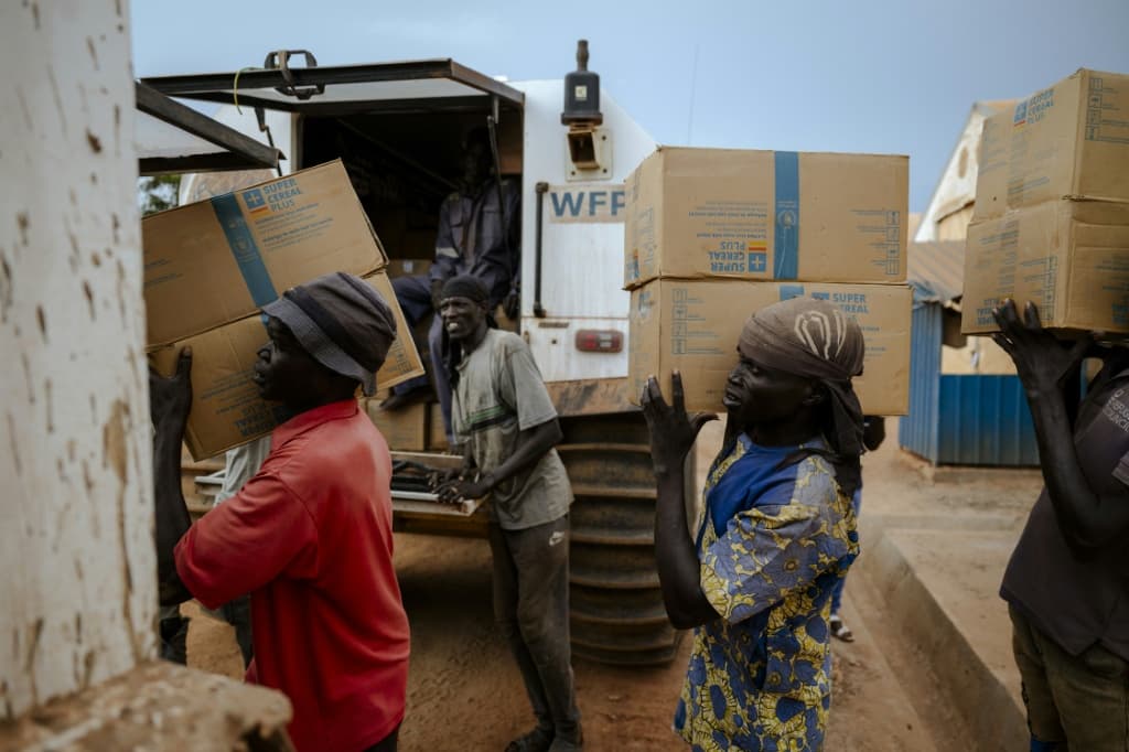 The trucks are sent to hard-to-reach areas