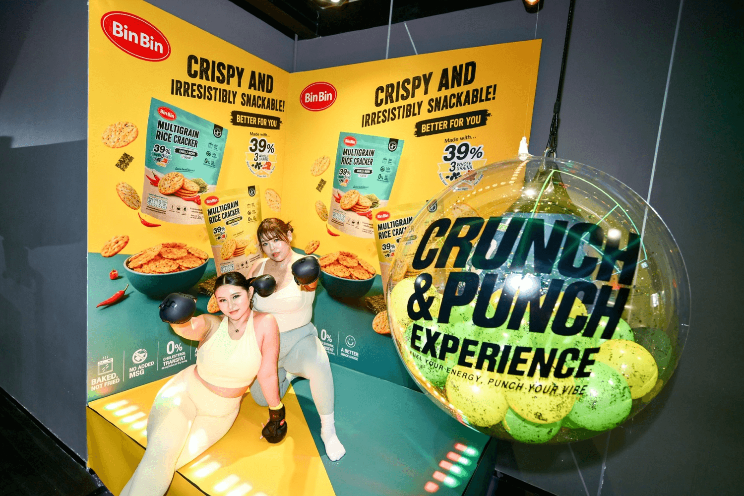 BIN BIN Multigrain เปิดตัวขนมธัญพืช 2 รสชาติใหม่ ผ่านแคมเปญ Crunch & Punch Experience เอาใจคนรักสุขภาพ
