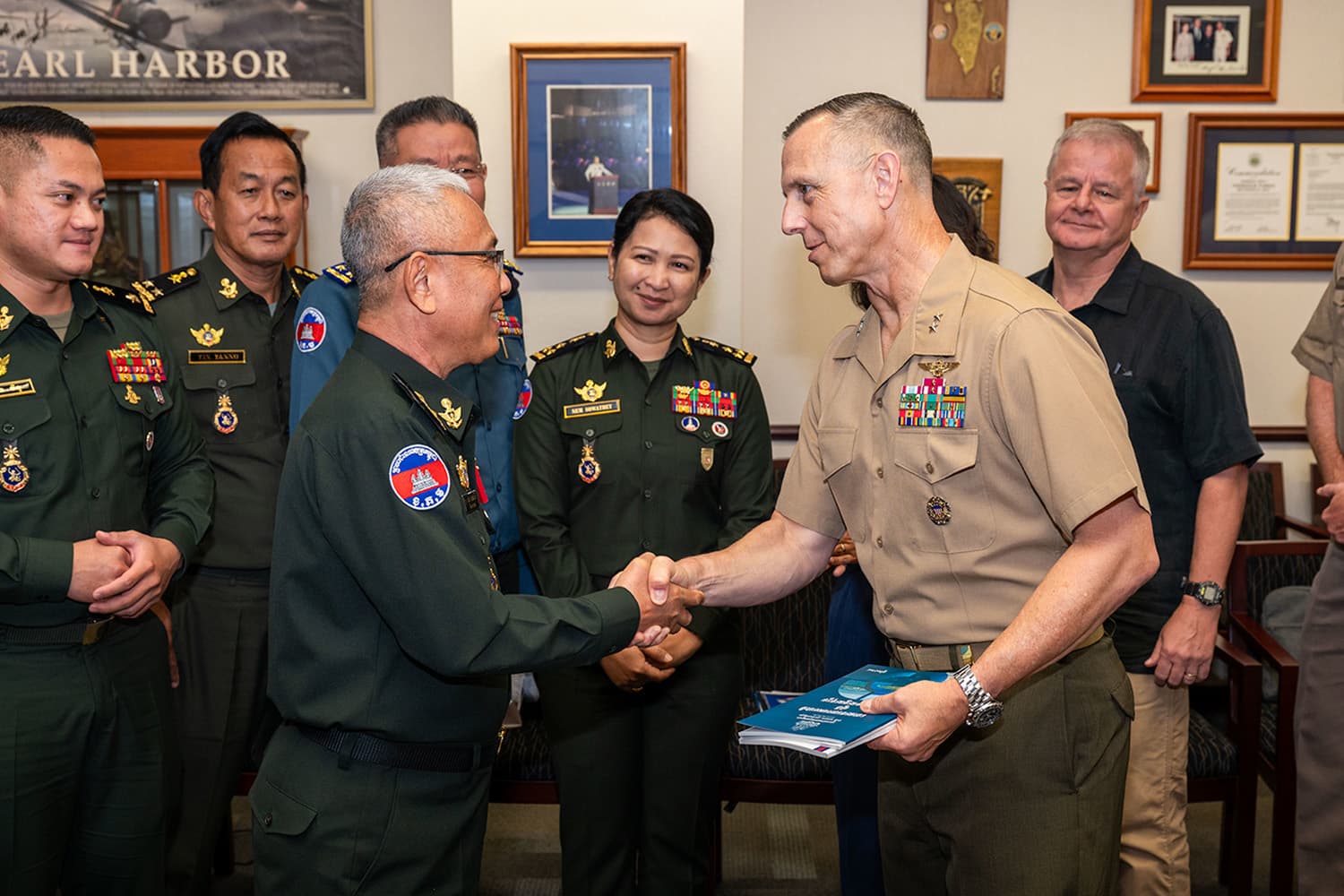 ส่งสัญญาณชัด! กัมพูชาหันมาร่วมมือด้านกลาโหมกับสหรัฐฯ เตรียมฟื้นซ้อมรบร่วมกัน