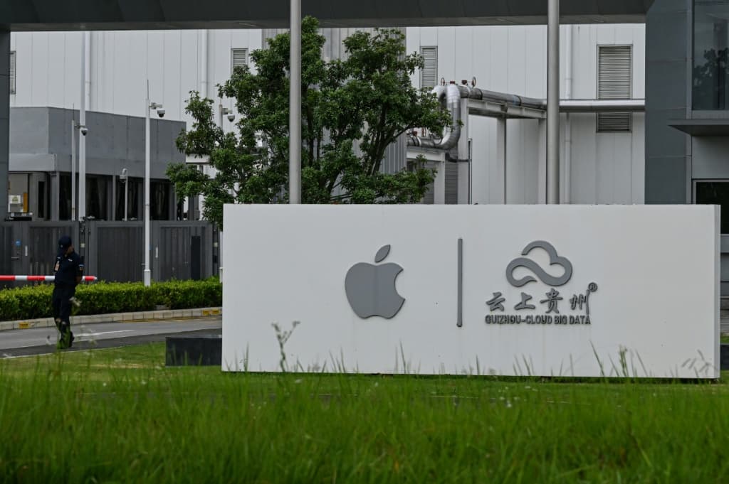 US technology company Apple's data center in Guian New Area in Guiyang