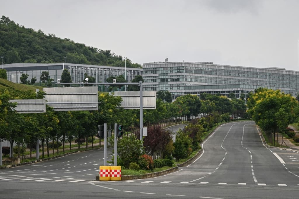 Chinese technology company Tencent's data center in Guian New Area in Guiyang