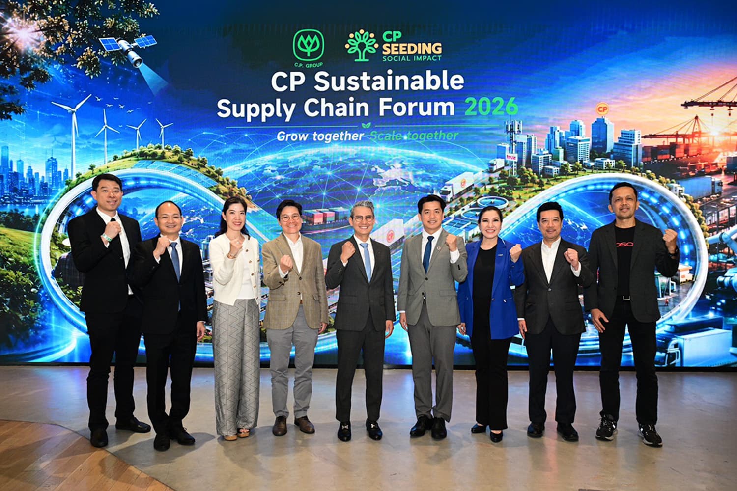 เครือซีพีเดินหน้าสร้าง Sustainable Supply Chain ผนึกพลังคู่ค้า ยกระดับทั้งห่วงโซ่คุณค่าสู่การเติบโตที่แข่งขันได้และยั่งยืน