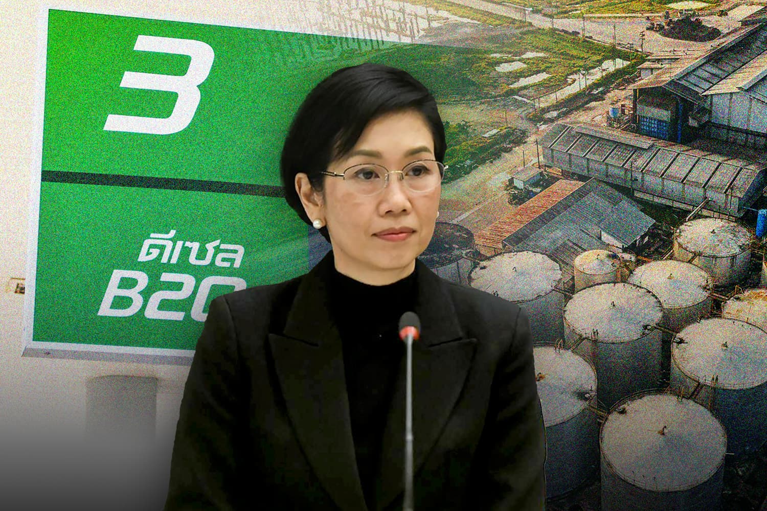 ดีเซล B20 เริ่มขาย กดต้นทุนขนส่งหนุนปาล์มไทย