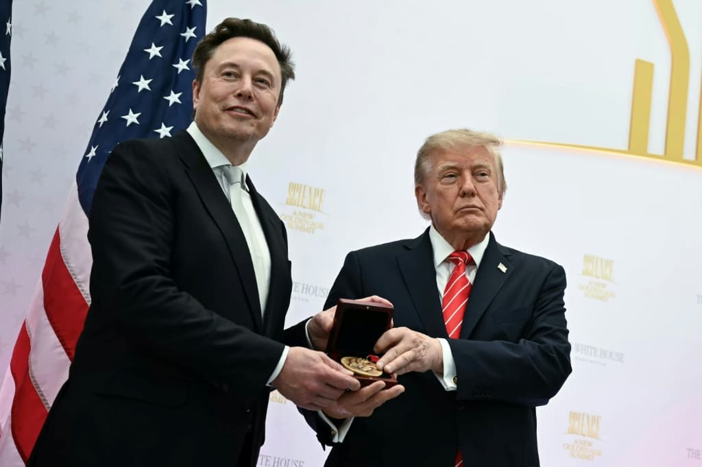 Elon Musk is one of several tech titans who have grown closer to US President Donald Trump