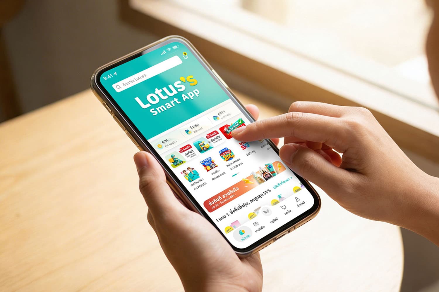 โลตัส ทะลุ 30 ล้านออเดอร์ออนไลน์ ยืนหนึ่ง Grocery On-Demand ส่งของสดถึงบ้านไวสุดใน 1 ชั่วโมง