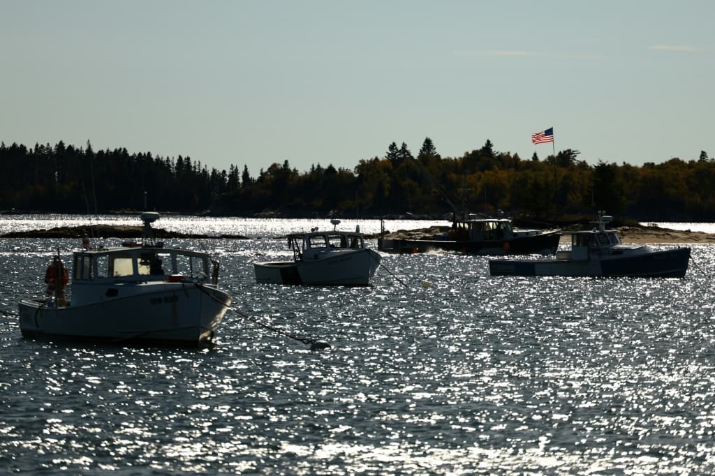 Stonington is the busiest lobster port in the US state of Maine, with a working waterfront that serves some 350 lobsterboats