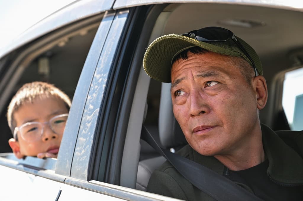 Nasanjargal, a former police officer, said he had no other options as he waited for hours to refuel his car