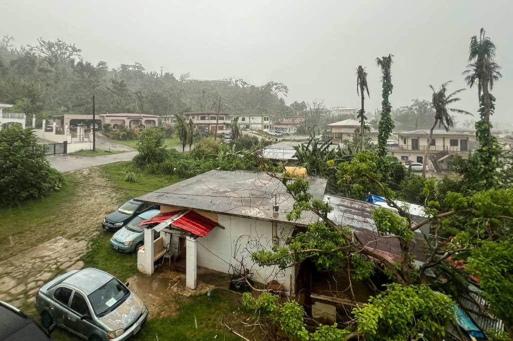 The storm brought extremely strong winds and lashing rain to other parts of the Northern Marianas as well as the separate US territory of Guam