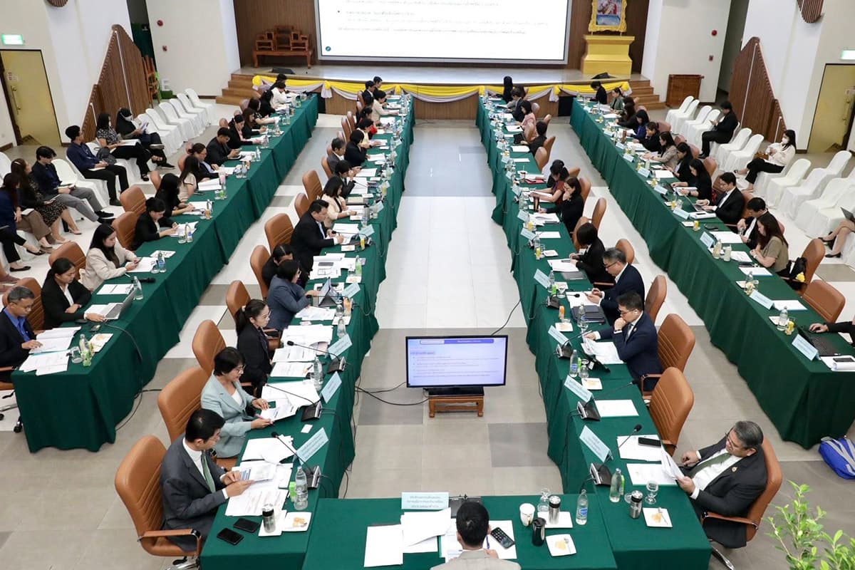 การประชุมคณะกรรมการนโยบายการเปลี่ยนแปลงสภาพภูมิอากาศแห่งชาติ (กนภ.) ครั้งที่ 2/2568