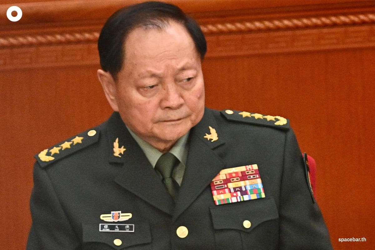 จางโย่วเสีย รองประธานสภาการทหารส่วนกลางลำดับที่หนึ่ง เข้าร่วมพิธีเปิดการประชุมสภาที่ปรึกษาทางการเมืองแห่งประชาชนจีน (CPPCC) ณ มหาศาลาประชาชน กรุงปักกิ่ง เมื่อวันที่ 4 มีนาคม 2025 Photo by PEDRO PARDO / AFP