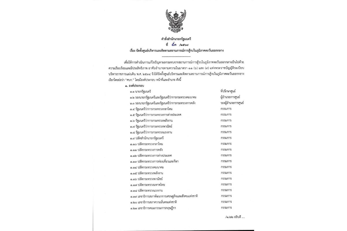 thai-government-establishes-center-to-monitor-middle-east-conflict-impact-SPACEBAR-Photo01.jpg