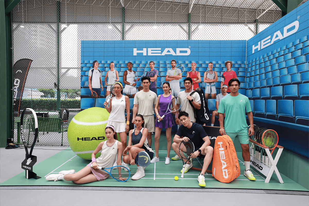 PhotoStory-"วอร์ วนรัตน์" นำทีมนักกีฬาและอินฟลูเอนเซอร่วมงาน HEAD Grand Brand Launch Event 2026 พร้อมเปิดตัว Brand Ambassador คนล่าสุด “แทมมี่” แทมมารีน