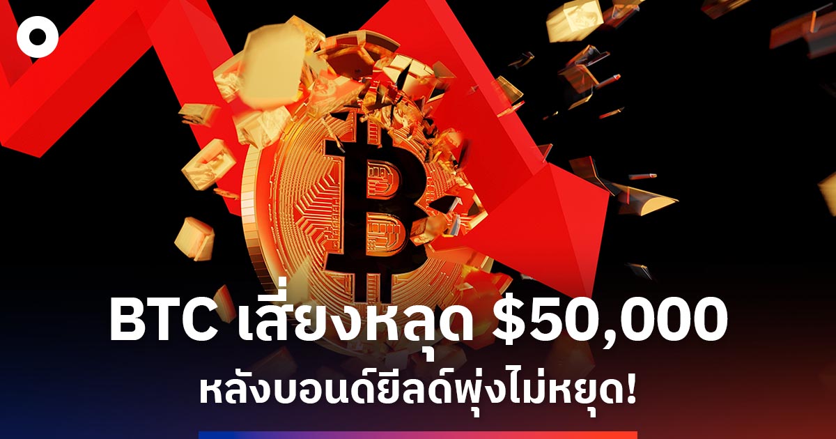 Bitget เตือน Bitcoin เสี่ยงหลุด $50,000 หลังบอนด์ยีลด์พุ่งไม่หยุด มองทองคำสวนทางมีลุ้นแตะ $6,000 ปีนี้