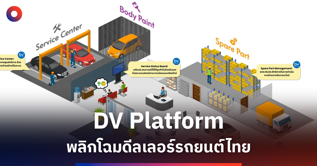 รู้จัก ‘DV Platform’ พลิกโฉมธุรกิจดีลเลอร์รถยนต์ไทย