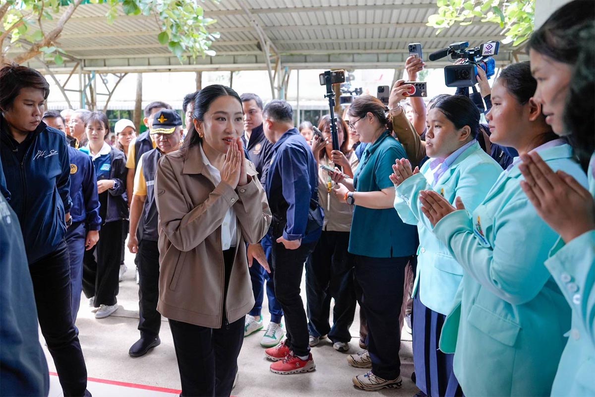 PhotoStory-‘แพทองธาร’ ลงพื้นที่ จ.สระแก้ว