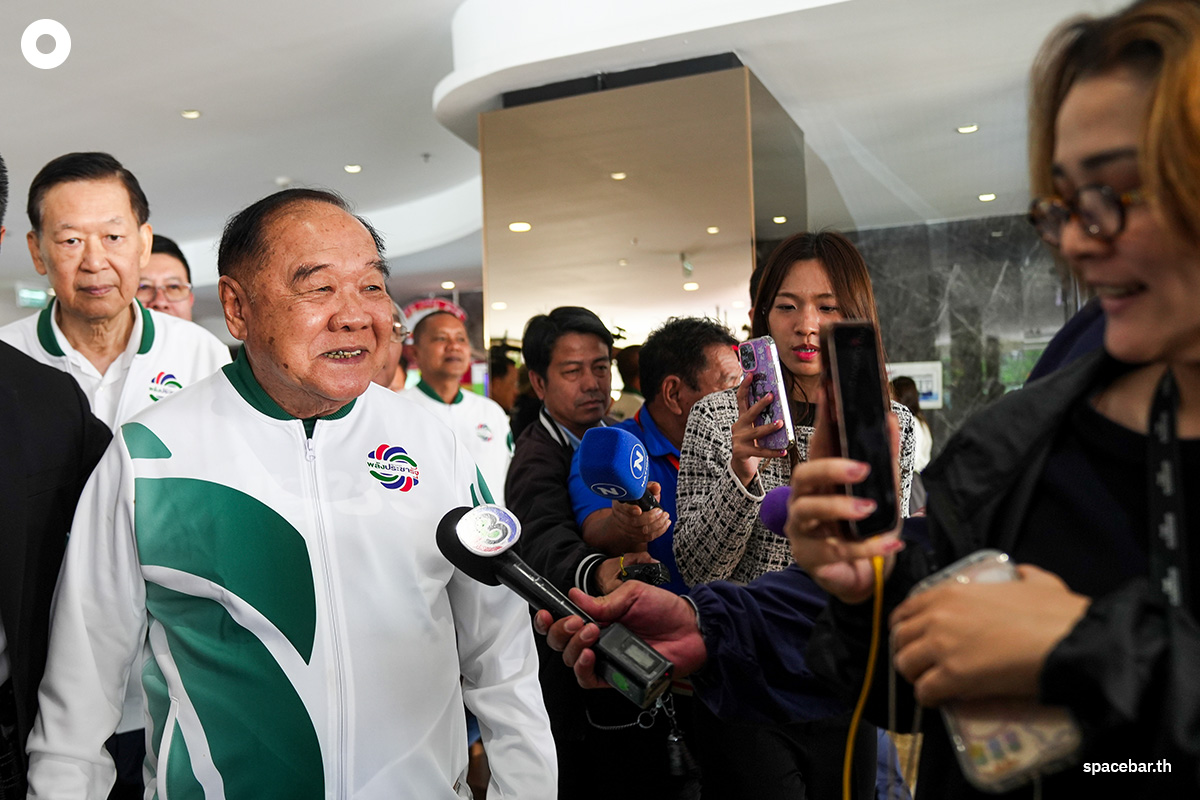 PhotoStory-‘พล.อ.ประวิตร วงษ์สุวรรณ’ นำลูกพรรคพลังประชารัฐ แถลง ‘ไม่ร่วมรัฐบาล’